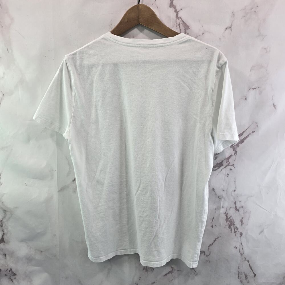 Everlane T Shirt Mens Large White Short Sleeve Crew Organic Cotton Lightweight - Picture 5 of 11